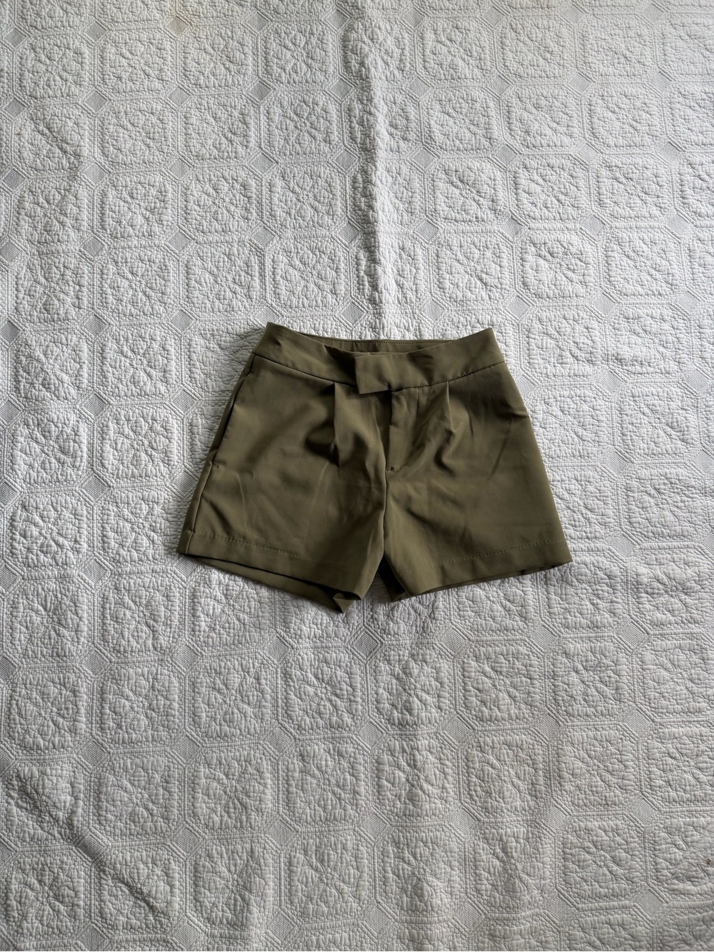 New day High-Rise Olive Green Women's Shorts